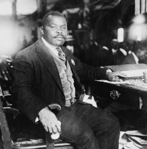 Marcus Garvey, tido como o precursor do ativismo negro